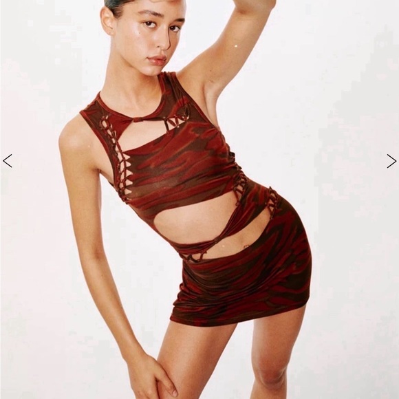 With Jean Ophelia Mini Dress - Picture 2 of 4